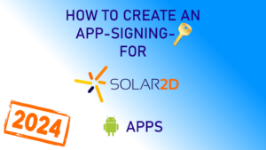 How to Create an App-Signing-Key for Solar2D (2024)